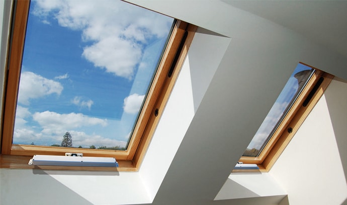 bright-big-square-windows-attic-skylight