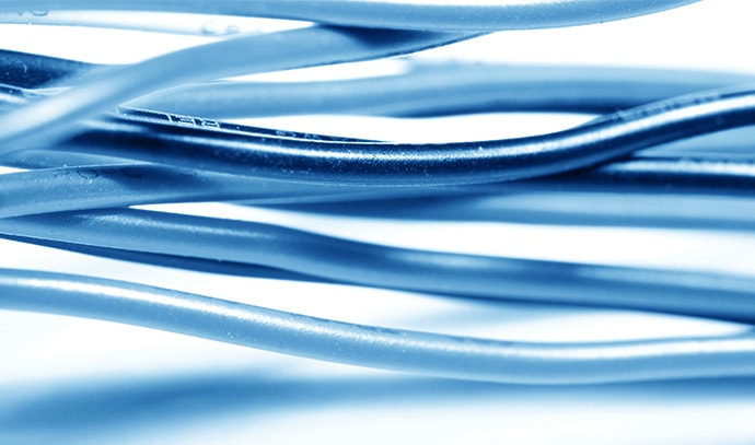 wire-background-macro-blue-tangled-power-cable